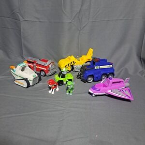 Paw Patrol Vehicles Squad Racer Pups Chase Rubble Everest Rocky Marshall Skye‎